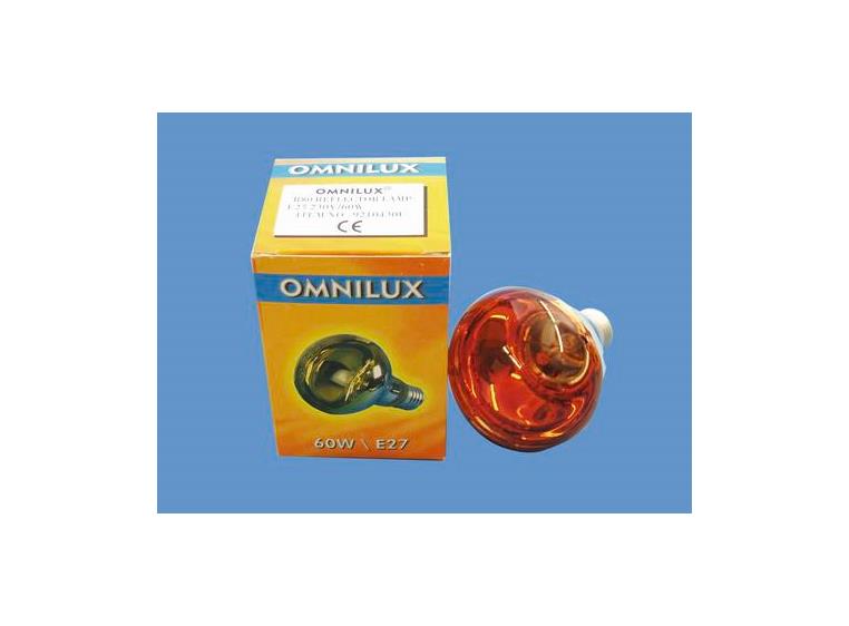 Omnilux R80 230V/60W E-27 orange